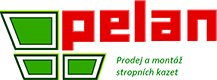 Logo Stropní kazety PELAN